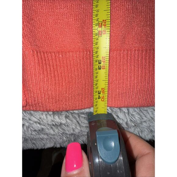 Boston Proper Pink Lightweight Pink Cardigan - Medium - Picture 6 of 6